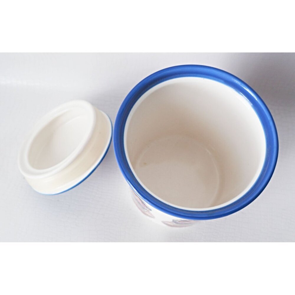 Vintage Ceramic Jar with Lid Cookie Jar Nesting Dolls Polish Jet Ter Steege - Picture 4 of 6